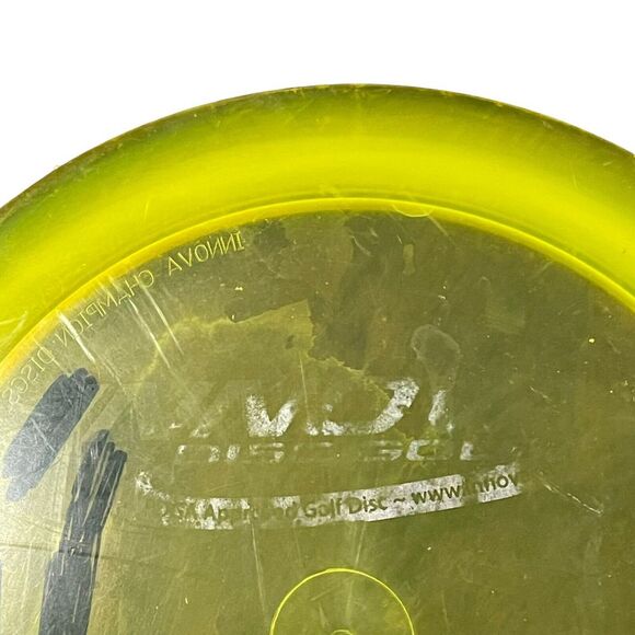 Innova Champion Disc Golf Distance Driver Yellow 166 Grams - Picture 4 of 10